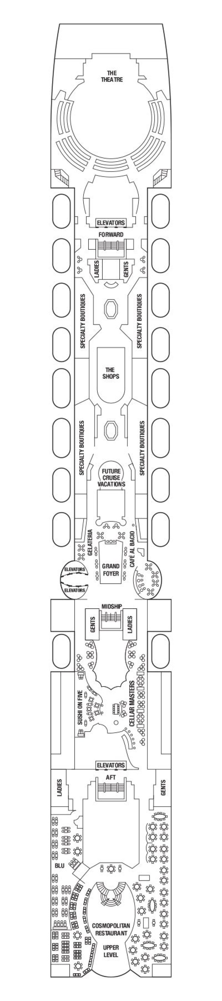 Celebrity Summit Deck Plans | Celebrity Cruises