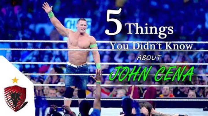 Five Things You Didn’t Know about John Cena