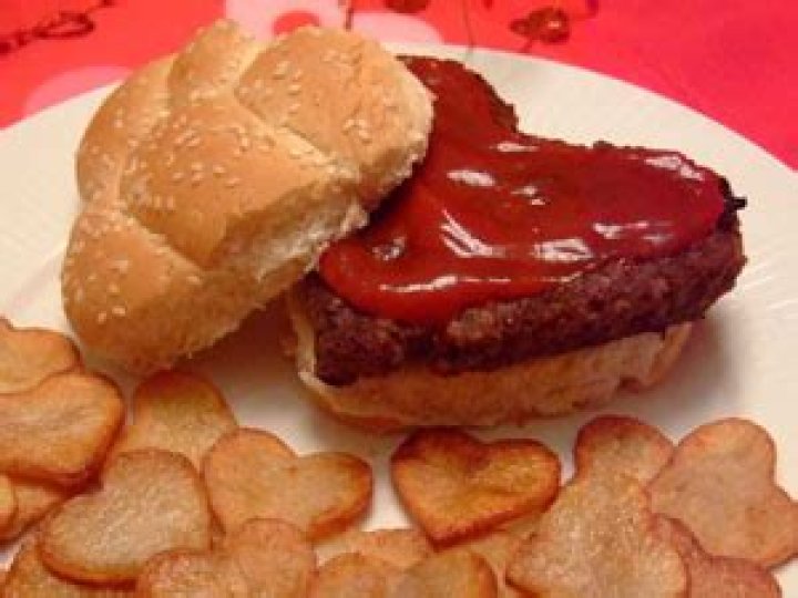 Hamburger Hearts Recipe | Celebrating Holidays