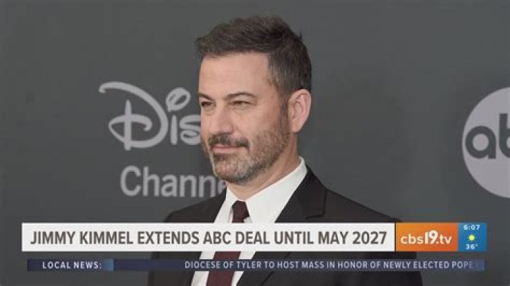 Jimmy Kimmel Extends His Contract Two More Years