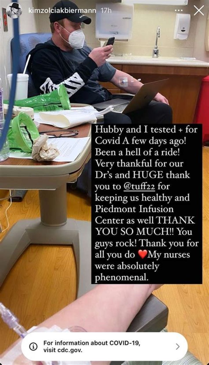 Kim Zolciak-Biermann Reveals Positive COVID-19 Diagnosis